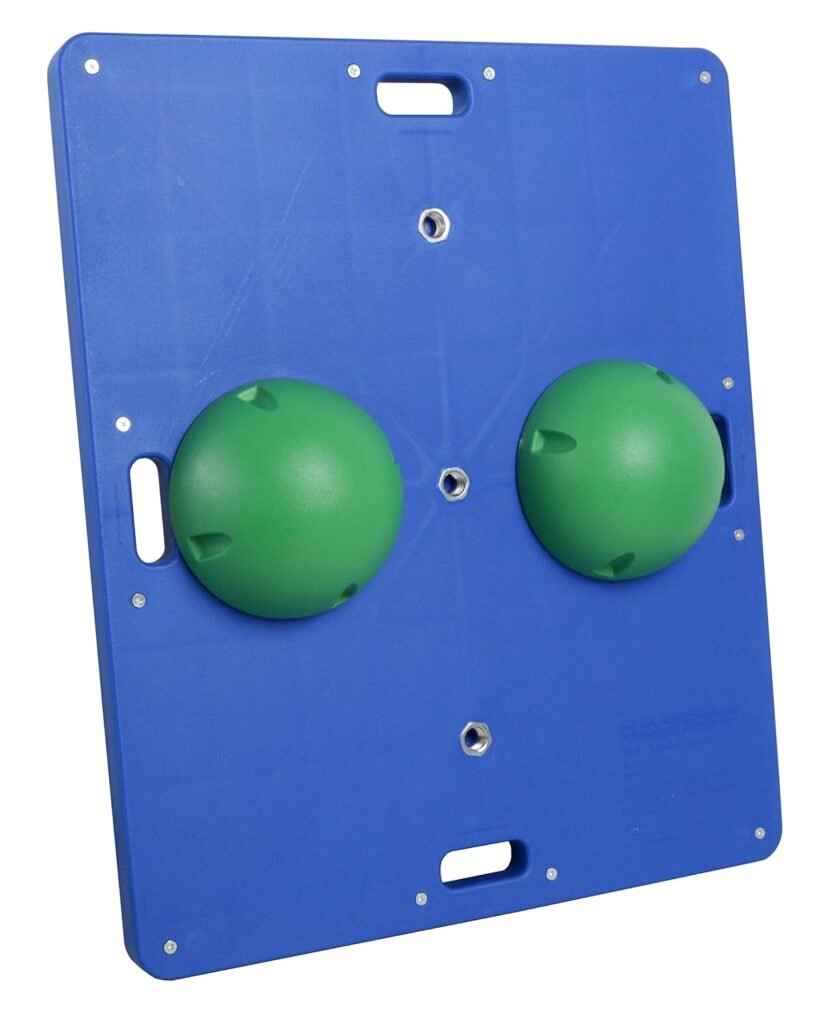 CanDo Balance Board 15x18 Inch, 2 Inch Height, Green