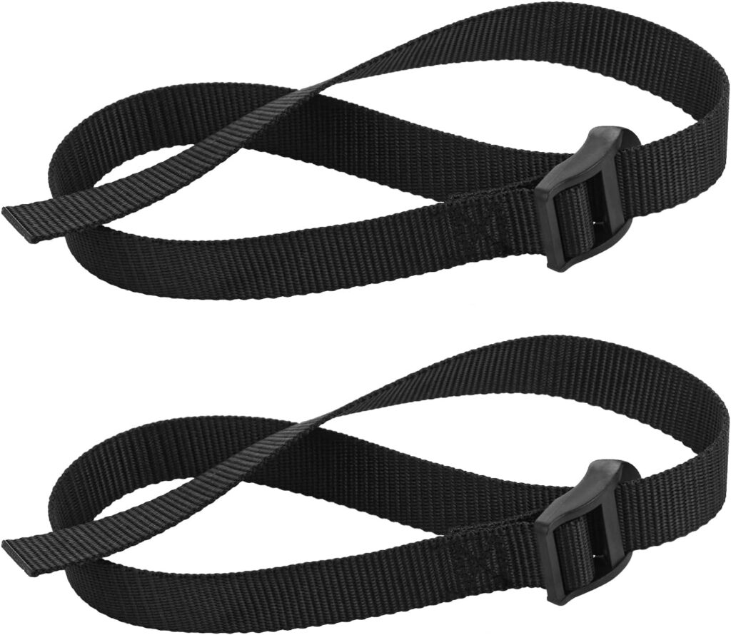 Premium Rowing Machine Foot Straps - Enhance Your Concept 2 (D  E Models) - Set of 2 Replacement Straps for The Ultimate Workout Experience